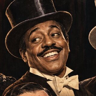 Caricature portrait of Bert Williams