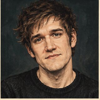 Caricature portrait of Bo Burnham