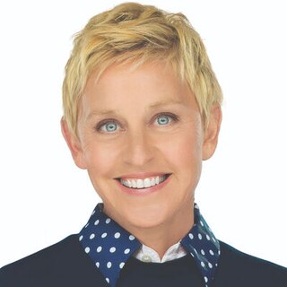 Caricature portrait of Ellen DeGeneres