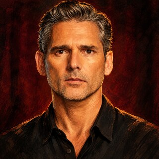 Caricature portrait of Eric Bana