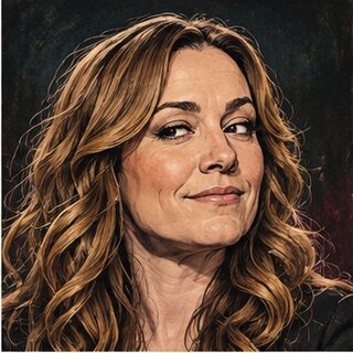 Caricature portrait of Jordan Jensen