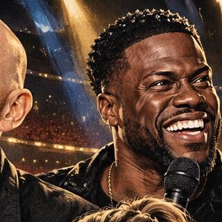 Caricature portrait of Kevin Hart