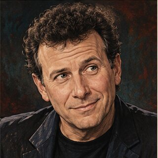 Caricature portrait of Paul Reiser