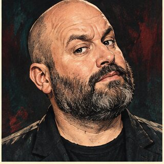 Caricature portrait of Tom Segura